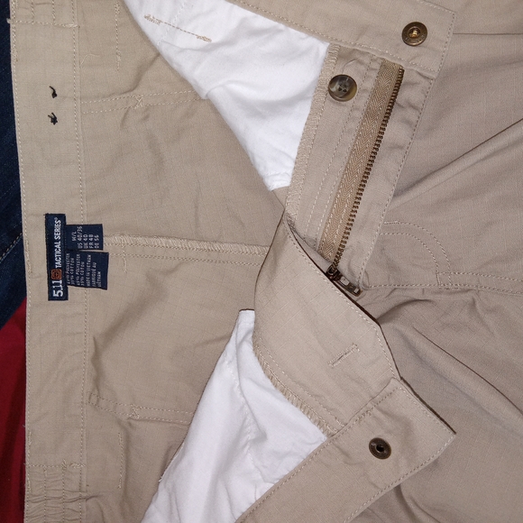 5.11 Men’s Regular Fit Taclite Pro Ripstop Cargo Pant 40×30 Khaki - Picture 11 of 15